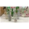 Image 4 : Collection of Vintage Glass Soda Bottles: Coca-Cola, Pepsi, 7UP, Canada Dry, Wynola, and More