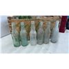 Image 11 : Vintage Glass Beverage Bottles with Saskatchewan Co-Operative Creamery & Coke Crate and More