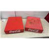 Image 4 : Pair of Vintage Coca-Cola Red Metal Platforms, 22 x 16 x 4" H