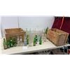Image 1 : Silverwood & Appia Crate, Vintage Soda Bottles, and More