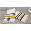 Image 1 : New Hudson's Bay Company Caribou Throw 100% Wool Blanket, Made in England