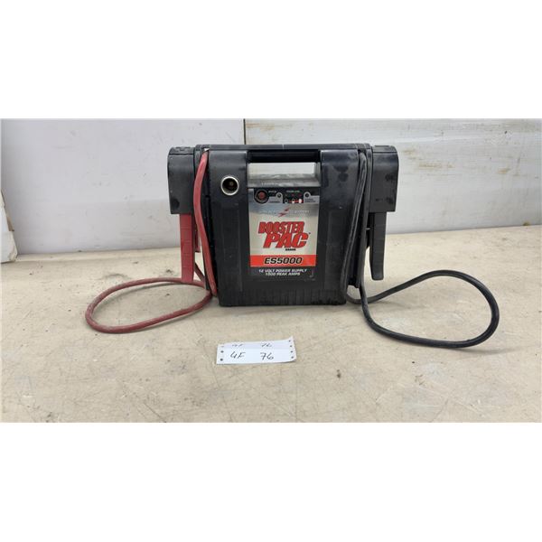 Booster PAC ES5000 12-Volt Portable Jump Starter, 1500 Peak Amps