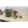 Image 1 : Vintage HD Cooler, Pure Canadian Honey Tins, Ken Cleaner Tin, Expert Sprayer, and More