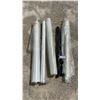 Image 1 : Partial Rolls of Clear and Black Vapour Barrier
