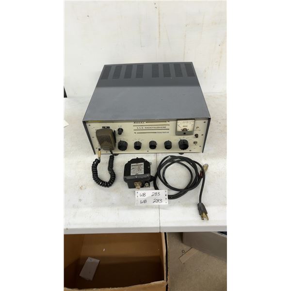 Racal S.S.B. Radiotelephone Model TRA7905-A with Hatfield Balun Type 6700