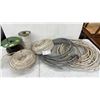 Image 1 : Assorted Electrical Wire Including NMD 90 14-3 Copper, Flexible Conduit, and More