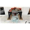 Image 1 : Sears Craftsman 400 Router Model 315.17551 with Router Table and Owner's Manual