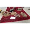Image 4 : Antique Self-Heating Gasoline Iron with Cast Iron Sad Irons, Trivet, and More