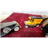 Image 3 : Watkins Ford Model T Die-Cast Metal Bank, Coca-Cola Delivery Truck, and Vintage Sedan Models