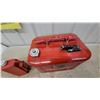 Image 3 : Kiekhaefer Mercury 6-Gallon Outboard Motor Fuel Tank and Esso Outboard Oil Container with Product
