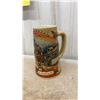 Image 3 : Miller "Birth of a Nation" Collectible Beer Steins, 1991, 1992, 1993, and Matching Tin