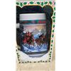 Image 14 : Collection of Vintage Budweiser Holiday Steins, and 1993 "Special Delivery" in Box