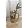 Image 10 : Anheuser-Busch Budweiser Collection of Ceramic Steins, All with Original Box