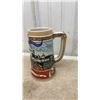 Image 18 : Miller High Life "Great American Achievements" Ceramic Beer Steins and Ducks Unlimited Stein