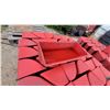 Image 4 : 40x Elavator Buckets Make Gd Feeders or Planters Shop Organizer plus 18 x 9 x 7"