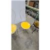 Image 4 : These Are Vintage-Style Metal Wrought Iron) Bistro or Garden Chairs Featuring a Heart-Shape 4x