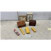 Image 1 : Vintage Electric Toothbrush with Box, Baby Picture with Convex Glass, Travel Accessories and More