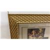 Image 5 : Framed Collage of Classical Mythological Painting Reproductions in Gold Coloured Lattice Frame