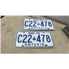 Image 7 : 1956 Chevy Truck Instrument Cluster, Ontario License Plates, Chrome Trim, and More