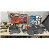 Image 1 : Life-Like NASCAR 500 and Radio Shack Datsun 300ZX Pace Car Racing Slot Car Sets. Not Complete