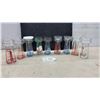 Image 1 : Collection of Canadian Souvenir Glass Cocktail Mixers, CN Tower and Skylon Tower