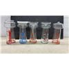 Image 3 : Collection of Canadian Souvenir Glass Cocktail Mixers, CN Tower and Skylon Tower