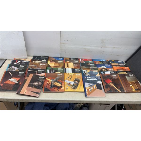 Time-Life Books Home Repair and Improvement Series Collection, Approximately 30 Volumes