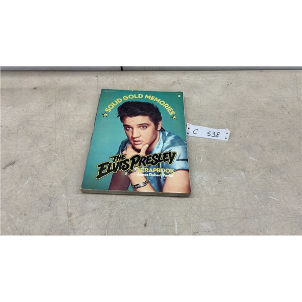 Solid Gold Memories: The Elvis Presley Scrapbook by James Robert Parish, 1975 First Edition