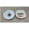 Image 2 : Collection of Vintage Advertising Ashtrays, Boyko's Fuel Selkirk Mb, Benson & Hedges, Carlsberg