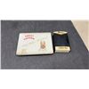 Image 6 : Fisher Cigarette Case, Sweet Cap Tin, Money Clip, Slim Lighter, Fisher Lighter, Gold Tone Lighter