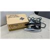 Image 6 : Singer Buttonholer BMF-1963, GE Portable Steam Iron Model F97, Sewing Accessories, and More