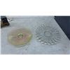 Image 2 : Carnival Glass Plate, Sunburst Platter, Avon Clock and More