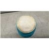 Image 3 : Lot of 3 Vintage Electrical Insulators: White Ceramic, Blue Ceramic, and Green Glass