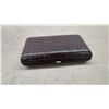 Image 4 : Vintage Delfonic Travel Radio Alarm Clock in Leather Style Case