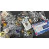 Image 4 : Large Collection of Collectible Enamel Pins, Disney, NHL Teams, Awareness Ribbons and More