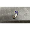 Image 4 : Three Vintage Enamel Pins: Sterling CRS Stork, Sterling Winged OM/cm Flame, and DMC 152 Winged