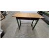 Image 1 : This Is a Vintage Slide Top School Desk, Featuring a Light Wood Top 30 x 38 x 20"