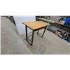 Image 4 : This Is a Vintage Slide Top School Desk, Featuring a Light Wood Top 30 x 38 x 20"