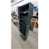 Image 4 : This Item Is a Two-Part Retail Display Unit, Consisting of a Dark Green Metal Shelving Unit