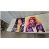 Image 1 : Vintage 1970s Flocked Velour Wall Hangings, Vinnie Barbarino and The Fonz, Set of 2 20 x 28"
