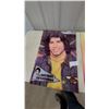 Image 2 : Vintage 1970s Flocked Velour Wall Hangings, Vinnie Barbarino and The Fonz, Set of 2 20 x 28"