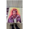 Image 3 : Vintage 1970s Flocked Velour Wall Hangings, Vinnie Barbarino and The Fonz, Set of 2 20 x 28"