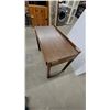 Image 3 : Lane Furniture Perception Mid-Century Modern Walnut Writing Desk with Burlwood Drawer