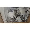 Image 3 : Framed Canadian National Railways Black and White Promotional Photograph of LNR Bedrooms 32 x 42"