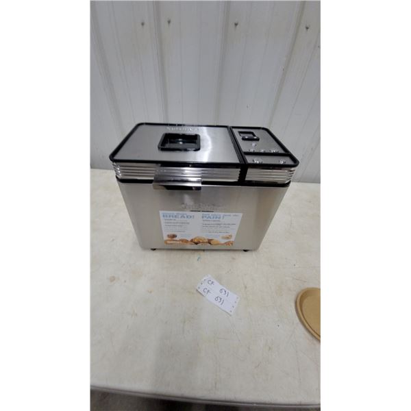 Cuisinart CBK-200 2-Pound Convection Automatic Breadmaker, Stainless Steel