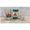 Image 7 : Vintage Brewery Collectibles: Riedle's Tray, Drewrys Pen Holder, O'Keefe Mugs, Bottles and More