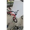 Image 3 : Red BMX-Style Bicycle with Velo Saddle, Innova Tires, and Rear Axle Pegs 20"
