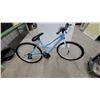 Image 1 : Huffy 26" Light Blue Mountain Bike with Multi-Speed Drivetrain and V-Brakes 26"