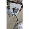 Image 2 : Supercycle Classic Cruiser Women's Bicycle in Light Blue with Front Wire Basket 26"