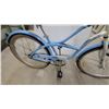 Image 6 : Supercycle Classic Cruiser Women's Bicycle in Light Blue with Front Wire Basket 26"